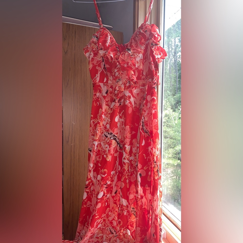 Long Floral Dress